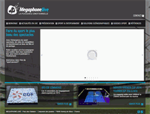 Tablet Screenshot of megaphone-live.com